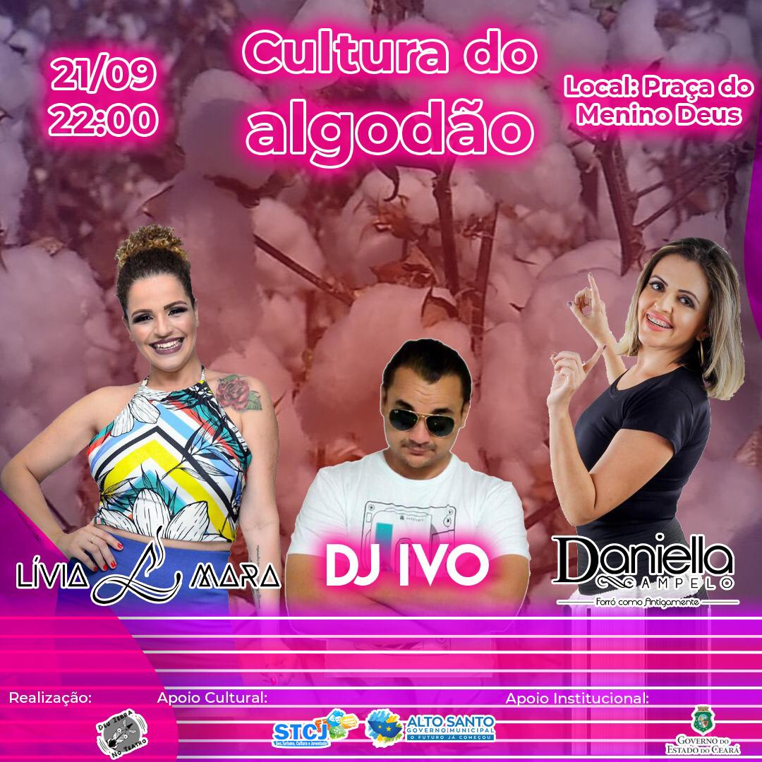 Alto Santo - Desfile Cultura do Algodão - Produção e desfile de moda no Ceará