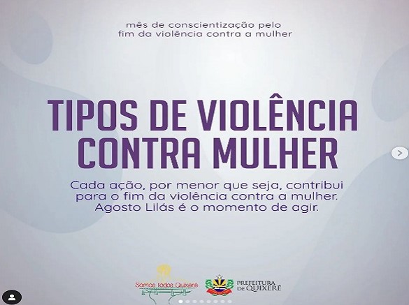 TIPOS DE VIOLÊNCIA CONTRA MULHER
