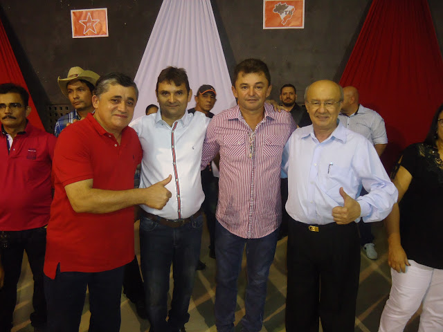 Convenção confirmou Dinho e Chico para prefeito e vice nas eleições de Palhano
